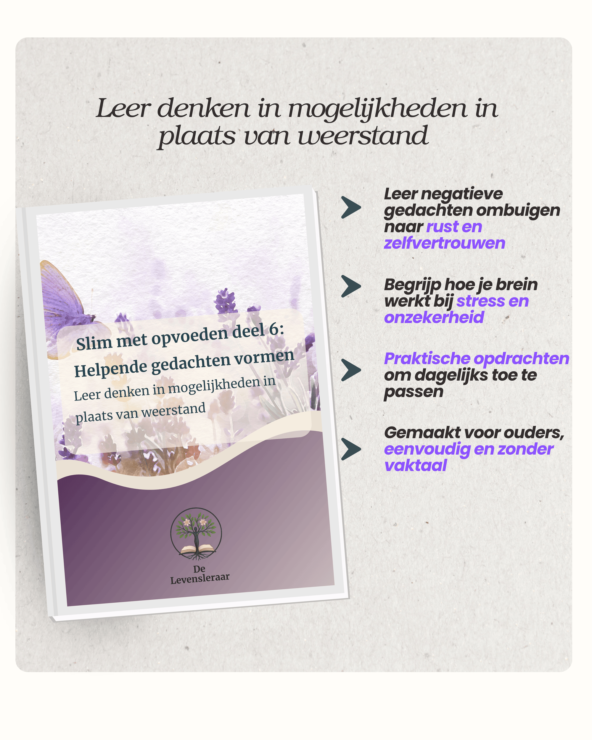 Helpende gedachten vormen