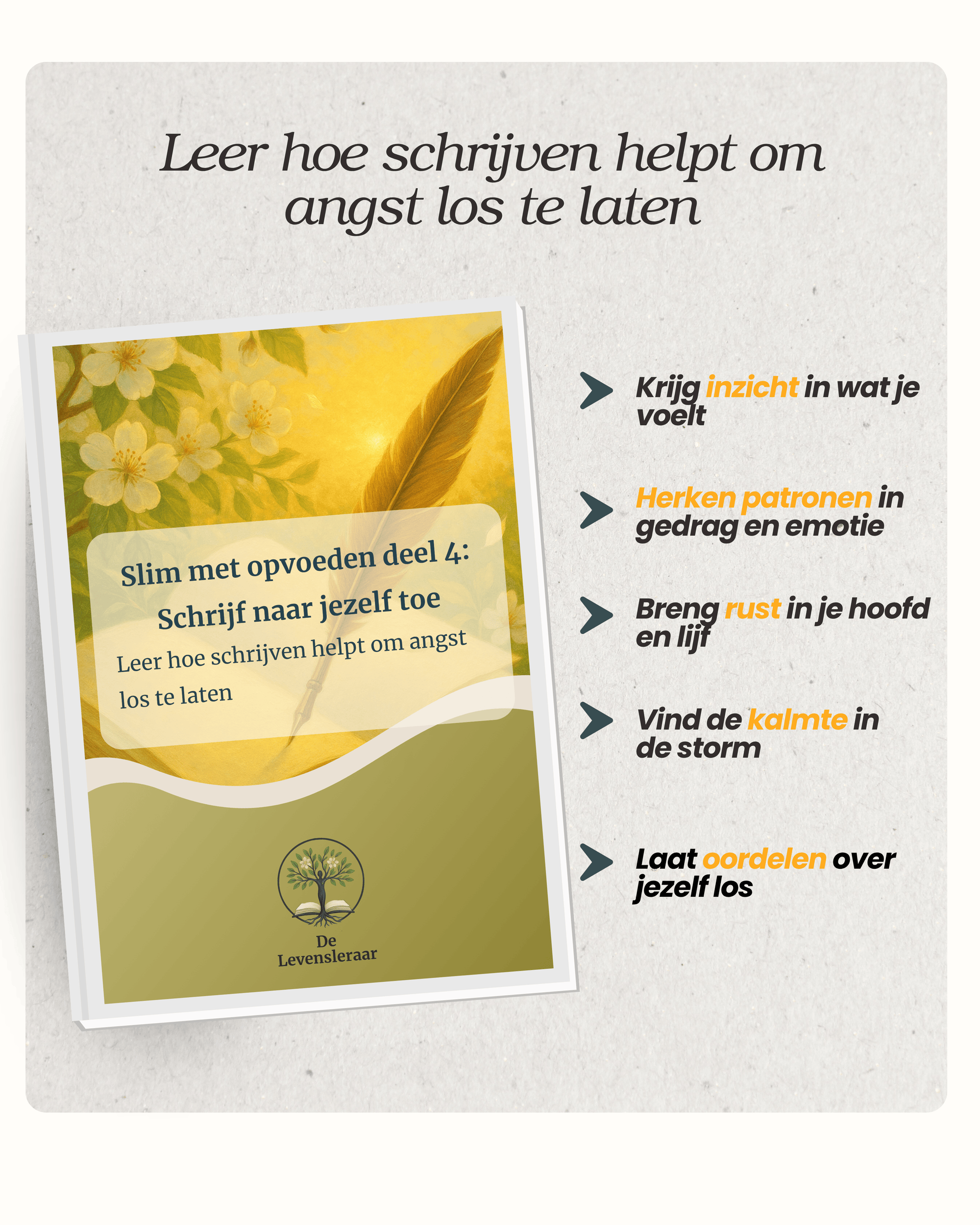Schrijf naar jezelf toe